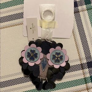 Kate Spade New York Keychain Keyfob Owl Nightcap